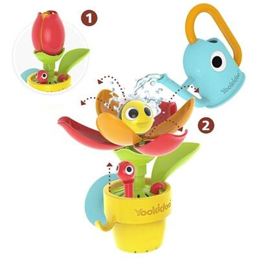 Yookidoo bath toy Blossoming Peek-a-Bee Flower