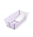Stokke® Flexi Bath® X-Large + Newborn Support large tub with insert | Calming Lavender banner