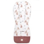 Yosoy® stroller insert with velvet Tutu rabbits eco satin cotton