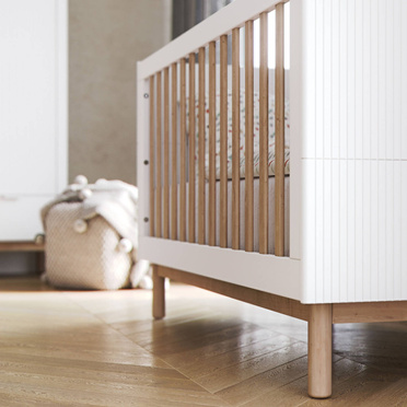Pinio Miloo crib - couch 140x70 white