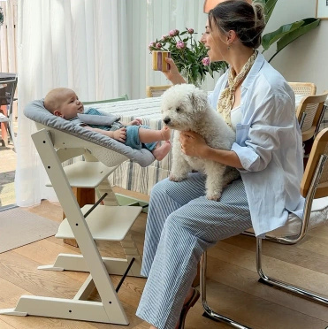 Stokke® Tripp Trapp® Complete Set 4-in-1, feeding chair + recliner + baby set + tray | SoftMint