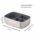 ECO RASCALS klasyczny Lunch Box Bento | Szary