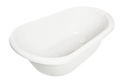 Bebe Jou | Sense Edition tub set with electronic temperature measurement + wooden stand | White