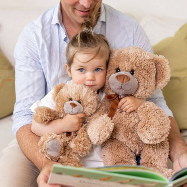Teddykompaniet® pluszowa maskotka przytulanka, miś Roger beżowy 25cm