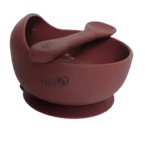 Baby In World® silicone bowl with spoon