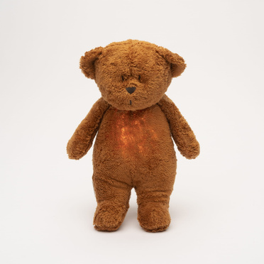 MOONIE 2.0 | TEDDY BEAR | TEDDY ORGANIC WITH LIGHT | CARAMEL