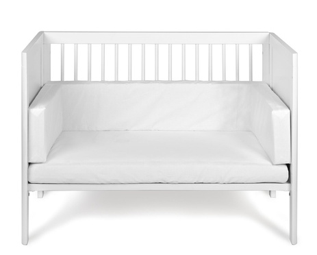 Troll Nursery® Lukas łóżeczko dziecięce 120 x 60 cm | White