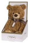 Teddykompaniet® plush cuddly mascot, teddy bear in box 42cm