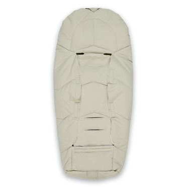 Lodger® waterproof double layer winter stroller sleeping bag light gray Taslon Drizzle