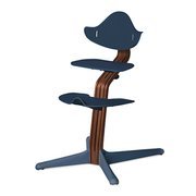Nomi by Evomove® krzesełko ergonomiczne | Navy + Oiled Walnut 