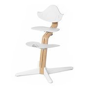 Nomi by Evomove® krzesełko ergonomiczne | White + White Oak