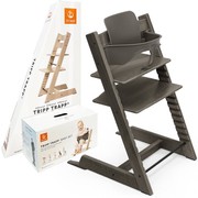 Stokke® Tripp Trapp® zestaw 2w1, krzesełko + baby set | Hazy Grey