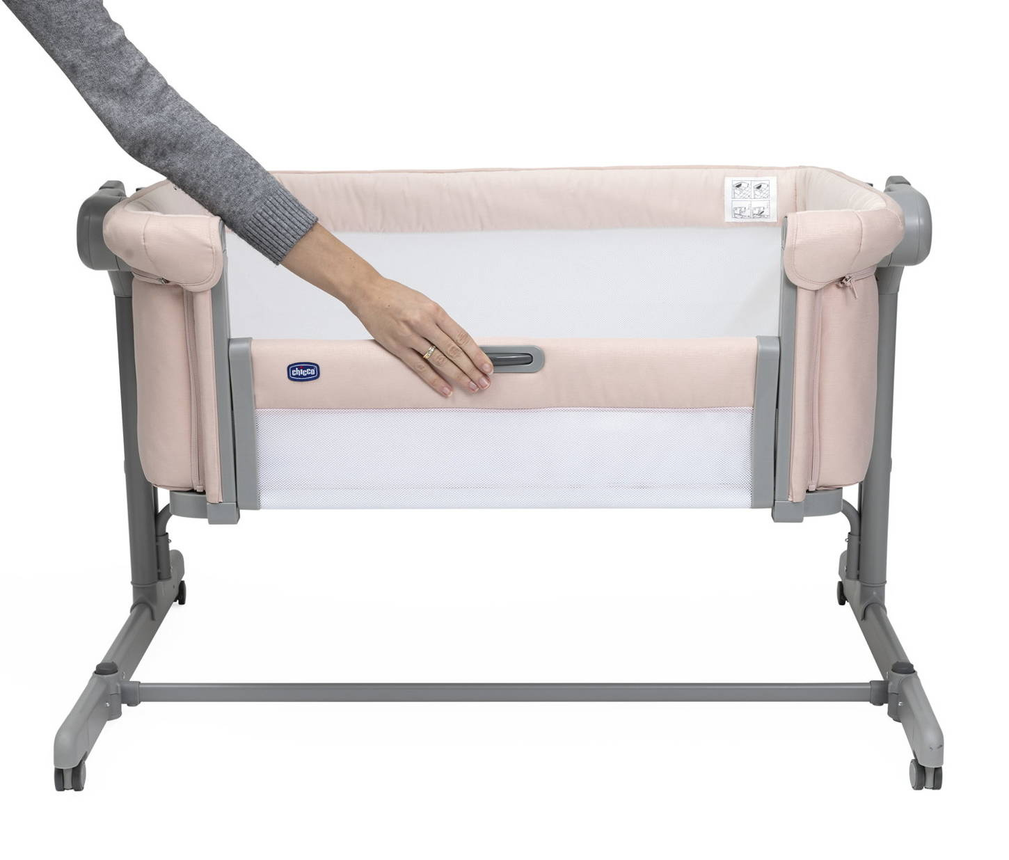 Chicco Łóżeczko Dostawne Next2Me Magic Evo Petal Pink 3kiwi.pl