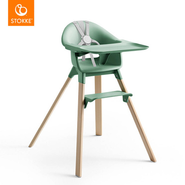  Stokke® Clikk™ ergonomiczne krzesełko dla dziecka | Natural + Clover Green - model ekspozycyjny