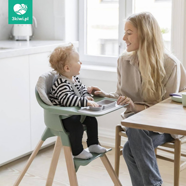  Stokke® Clikk™ ergonomiczne krzesełko dla dziecka | Natural + Clover Green - model ekspozycyjny