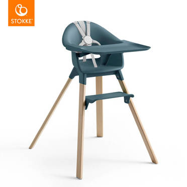  Stokke® Clikk™ ergonomiczne krzesełko dla dziecka | Natural + Fjord Blue