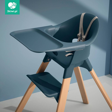  Stokke® Clikk™ ergonomiczne krzesełko dla dziecka | Natural + Fjord Blue