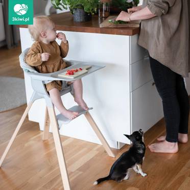 Stokke® Clikk™ ergonomiczne krzesełko dla dziecka | Natural + White