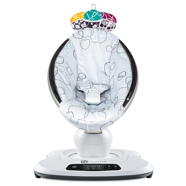 4MOMS® Mamaroo® leżaczek–bujaczek imitujący naturalne ruchy kołysania | Plus Silver