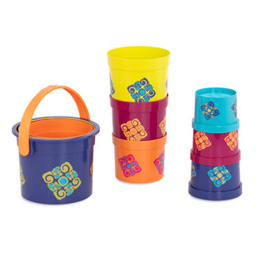 B.Toys™ Bazillion Buckets kubełki do piętrowania
