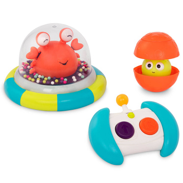 B.Toys™ Bumper Space Car Ju-Peter zdalnie sterowany pojazd kosmiczny do zderzania