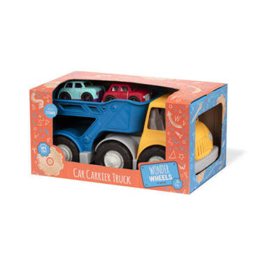 B.Toys™ Ciężarówka do transportu samochodów z serii Wonder Wheels.