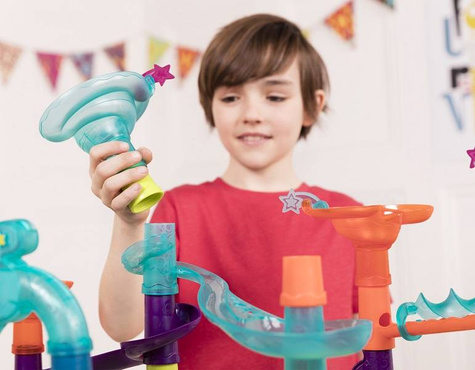 B.Toys™ Marble-palooza Deluxe interaktywny kulodrom wersja duża 62 elementy