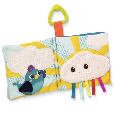 B.Toys™ Rainbow Sunshine interaktywna książeczka sensoryczna