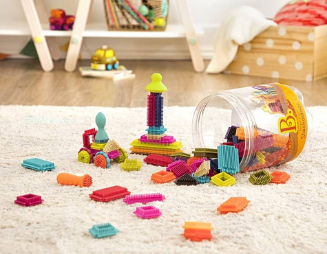 B.Toys™ Stackadoos in Jar klocki jeżyki w słoju