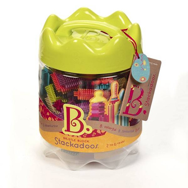 B.Toys™ Stackadoos in Jar klocki jeżyki w słoju