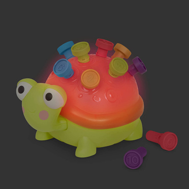 B.Toys™ Teaching Turtle interaktywny żółw edukacyjny do nauki liczenia i kolorów