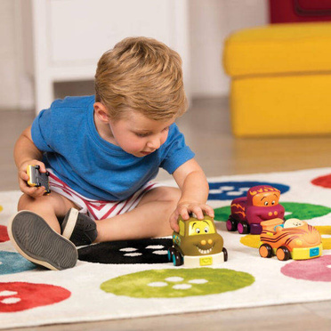 B.Toys™ Wheeee-ls! zestaw 4 autek z napędem pull-back