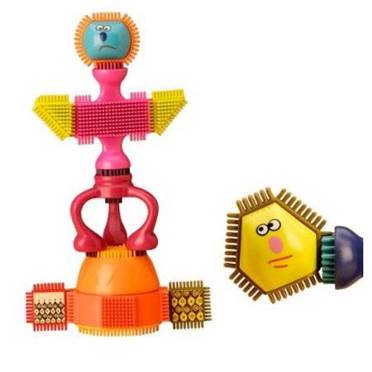 B.toys™ Spinaroos klocki jeżyki z buźkami