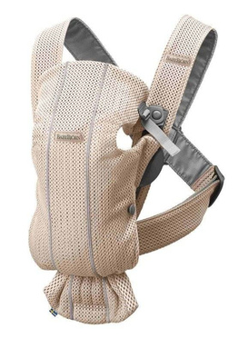 BABYBJORN NOSIDŁO | MINI 3D MESH | DUSTY PINK