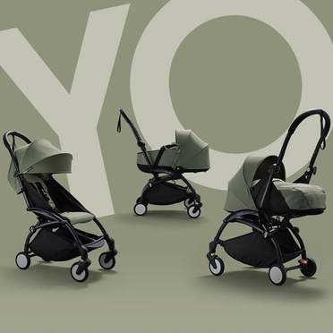 BABYZEN® YOYO 2 ultralekki wózek spacerowy | Black + Olive