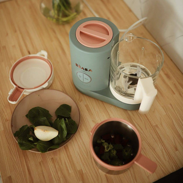BEABA Babycook Neo | Urządzenie Wielofunkcyjne do Gotowania Posiłków | Eucalyptus