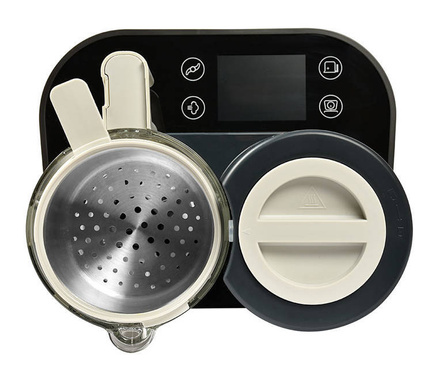 BEABA® Babycook® Smart wielofunkcyjne urządzenie do gotowania posiłków | Charcoal Grey