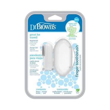 BROWNS®  silikonowa szczoteczka do czyszczenia zębów z pudełkiem 