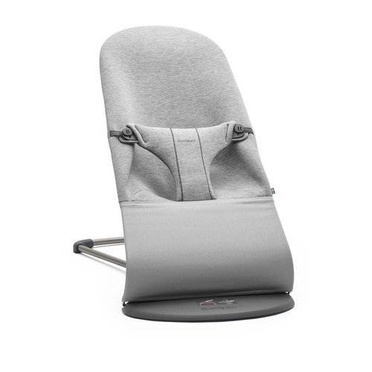 BabyBjorn | Bliss 3D Baby Bouncer | Leżaczek-Bujaczek | Jersey | Light Grey + zabawka