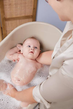 Bébé-jou® wanienka Sense Edition z czujnikiem | Taupe
