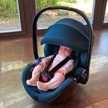 Britax Romer® Baby-Safe 5Z rozkładany fotelik samochodowy 0-13 kg | Graphite Marble
