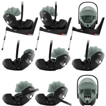 Britax Romer® Baby-Safe Pro rozkładany fotelik samochodowy 0-13 kg | Midnight Grey 