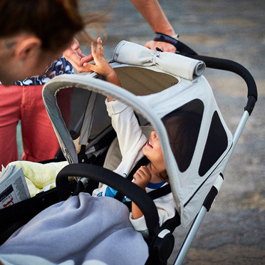 Bugaboo | Donkey | Breezy Sun Canopy | Przewiewna Budka Letnia | Pine Green