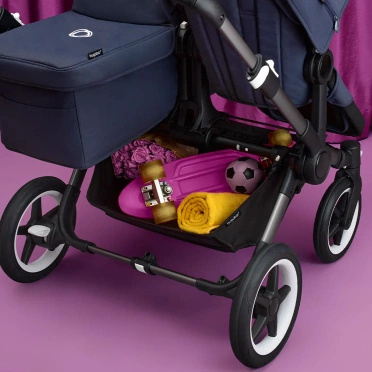 Bugaboo® Donkey 5 Duo podwójny wózek głęboko-spacerowy 'rok po roku' | Sunrise Red