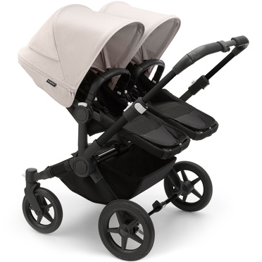 Bugaboo® Donkey 5 Twin bliźniaczy wózek głęboko-spacerowy 2w1 | Misty White