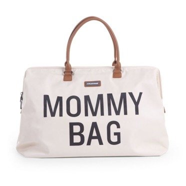 Childhome | Mommy Bag | Duża Torba Podróżna | Kremowa