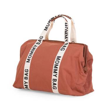 Childhome Mommy Bag Signature duża torba weekendowa | Terracotta