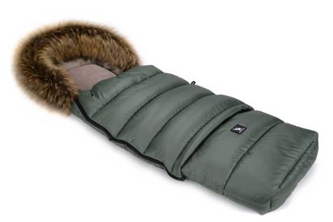 Cottonmoose® Combi śpiwór zimowy 0–36M | Jungle Green