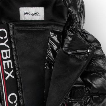 Cybex | Platinum Luxury Winter Footmuff  | Puchowy Śpiworek Zimowy | Deep Black