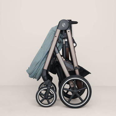 Cybex® Balios S Lux 2 wózek głęboko-spacerowy, zestaw 2w1 | Silver + Lava Grey